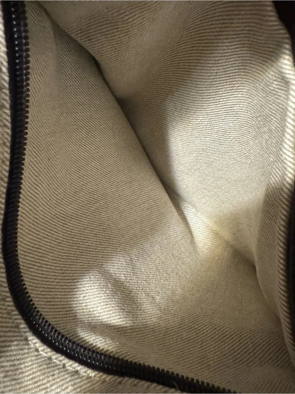 Canvas 3 in 1 Messenger Bag with Leather Trim - Navy Gray Heather Unisex